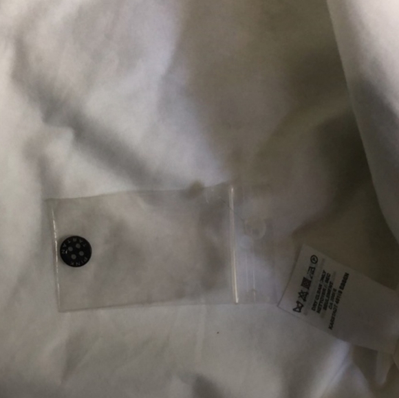 BLACK & WHITE DESIGNER TAILORED TUXEDO BLOUSE 12 - Picture 6 of 8